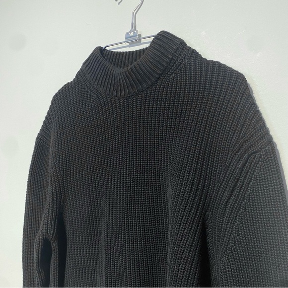 Zara Men Crewneck Sweater / Black / Large - Picture 2 of 11